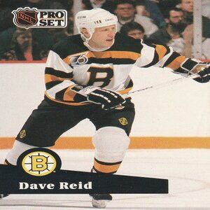 Dave Reid - 1992 Pro Set Hockey Card